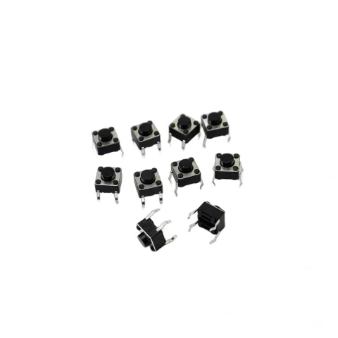 BOTON PULSADOR DE 4 PINES 6X6X5