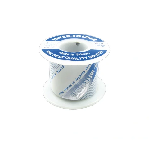 ESTAÑO-SOLDADURA 60/40 (Sn-Pb)- 0.8MM (CARRETE 100G