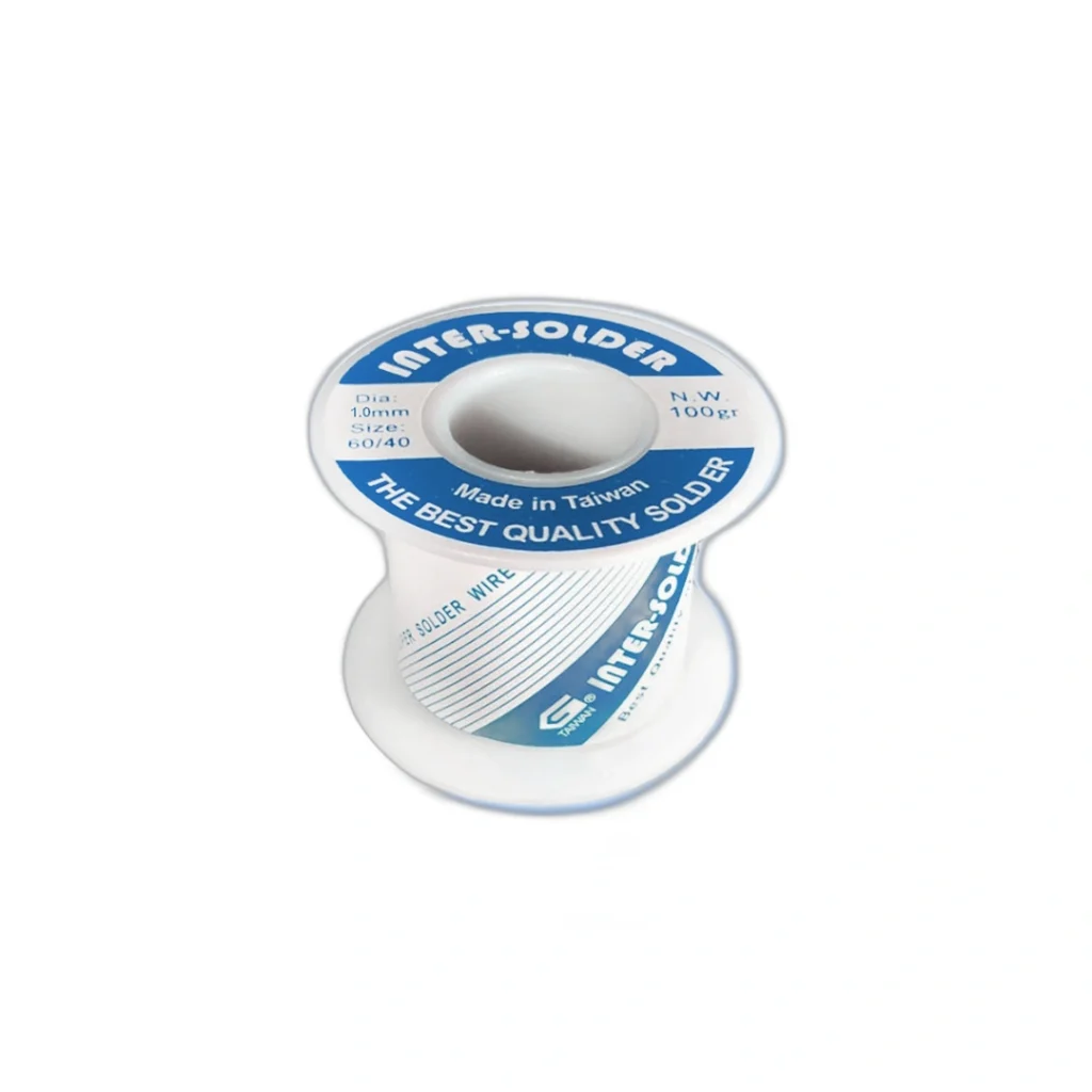 ESTAÑO-SOLDADURA 60/40 (Sn-Pb) – 1MM 100G