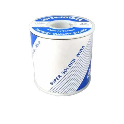 ESTAÑO-SOLDADURA 60/40 (Sn-Pb) – 1MM 500G