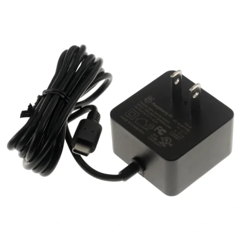 FUENTE DE PODER OFICIAL RASPBERRY PI 4B 5.1V 3A 15.3W