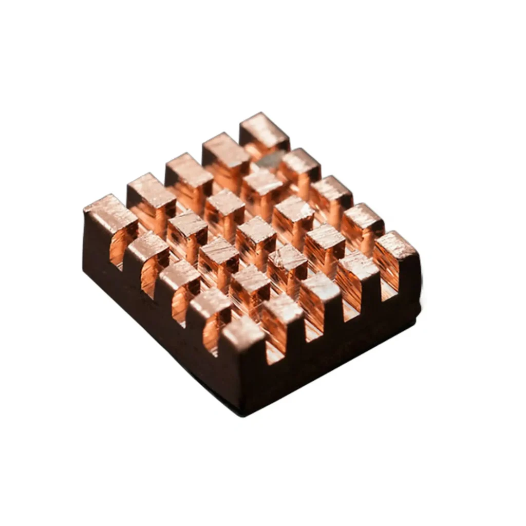 KIT DE 4 DISIPADORES DE CALOR DE COBRE ADHESIVOS