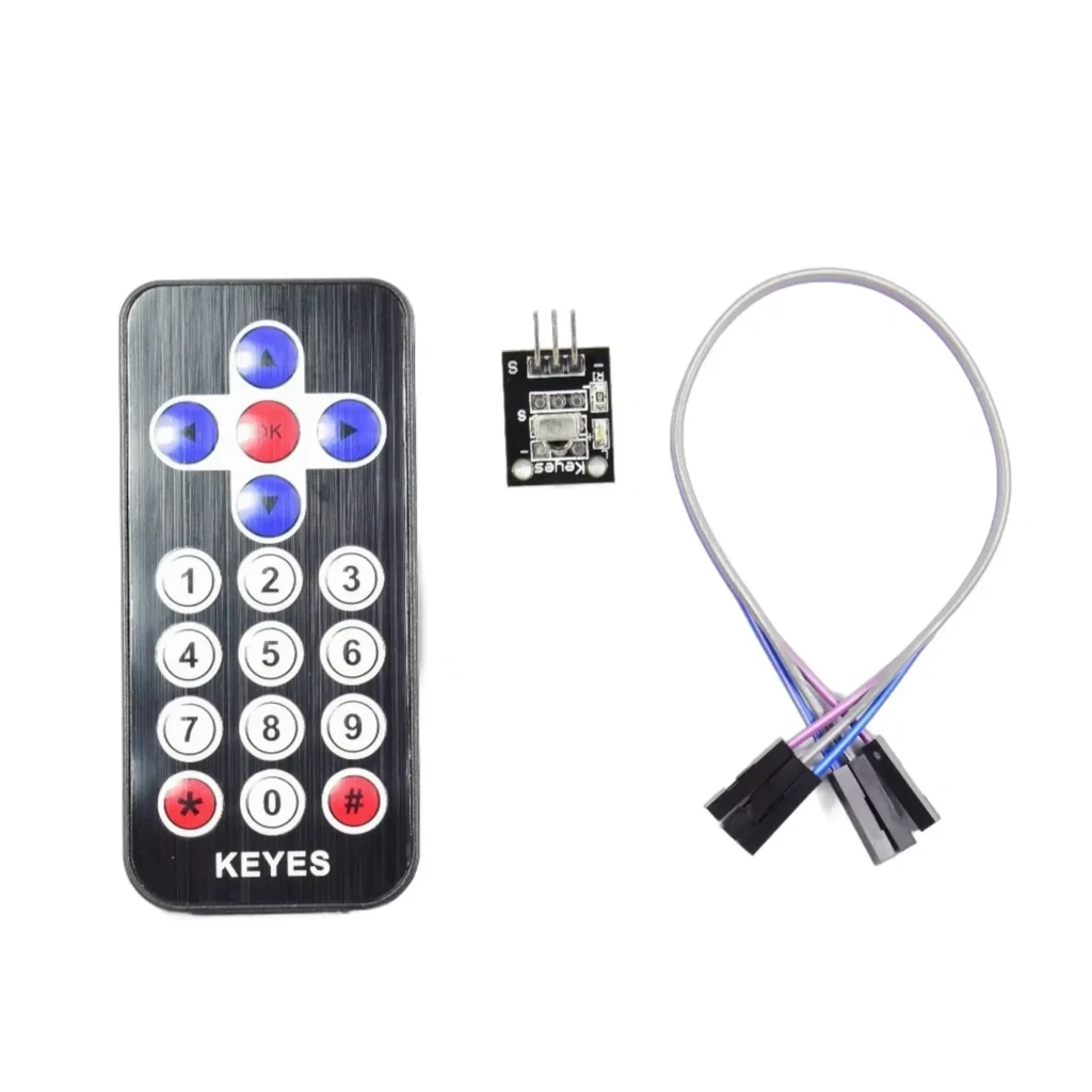 KIT MODULO DE CONTROL REMOTO CON MODULO RECEPTOR INFRAR