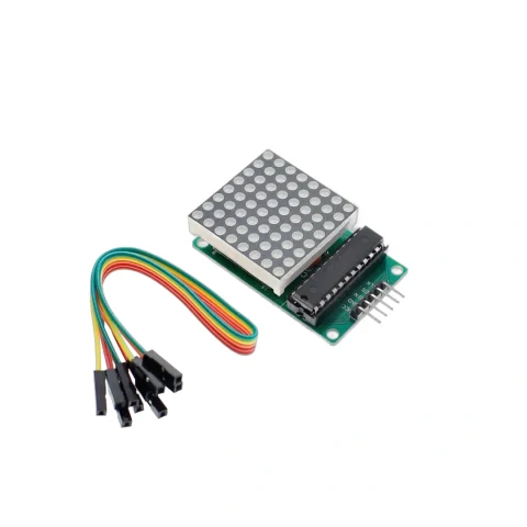 MAX7219 MODULO DE MATRIZ LED 8X8 CON CABLE