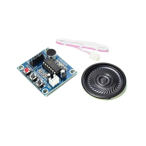 MODULO GRABADOR DE VOZ ISD-1820 + PARLANTE