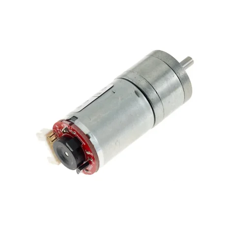 Motor DC JGA25-370 – 12V/1360RPM con encoder