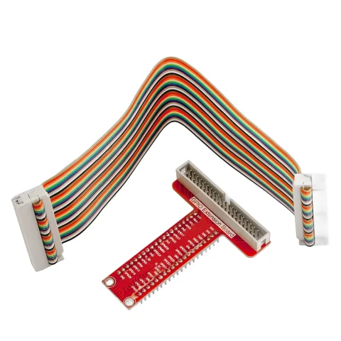 PLACA DE EXPANSION GPIO PARA RASPBERRY PI + CABLE FLAT