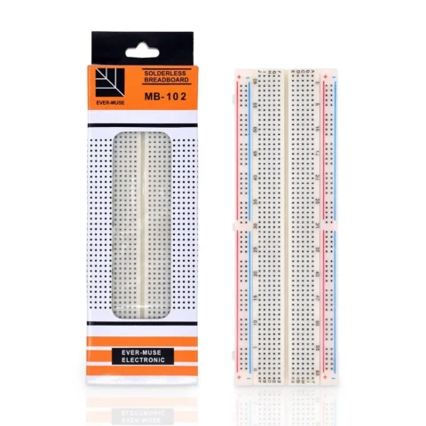 PROTOBOARD BLANCO DE 830 PUNTOS MB-102