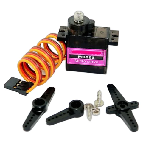 SERVO MOTOR MG90S ENGRANAJE METALICO 2.2KG 180°