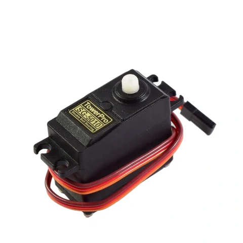 SERVO MOTOR SG5010 ENGRANAJE METALICO 6.5KG 180°