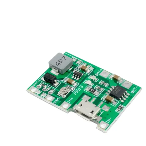 TC4056A MÓDULO CARGADOR DE BATERÍA LITIO CON STEP 4.5V